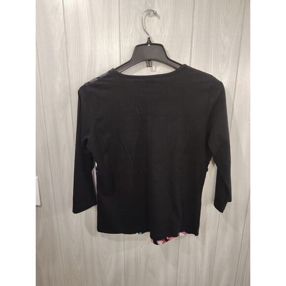 Women's Take Two Floral Long Sleeve Size M Fairy Casual Minimalist Boho - Picture 2 of 7